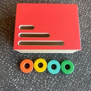 Lovevery Count & Slide Ring Chute Wooden Toy